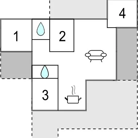 Amazing In With Kitchen Prázdninový dům *